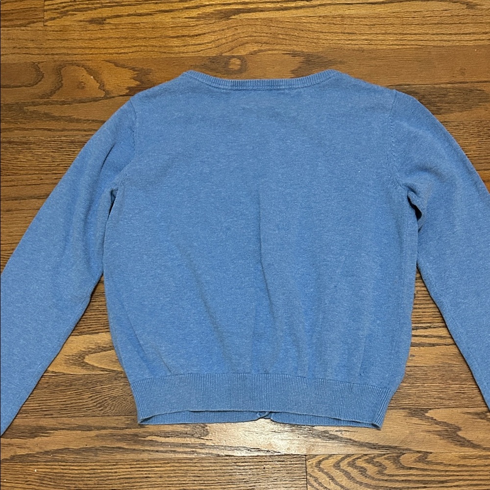 Sundance Pinwheel Cardigan Women’s Small Blue Floral Embroidered - Picture 8 of 11